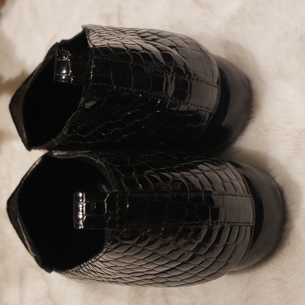 NWOT JEFFREY CAMPBELL 9.5 LEATHER LOAFERS - Picture 5 of 11